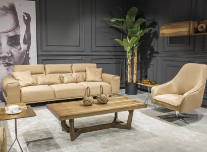 Sofa set 3+1 seater couch upholstery coffee table sofa table 3-piece furniture set